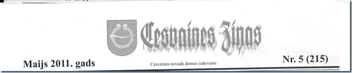 cesvaines zinas