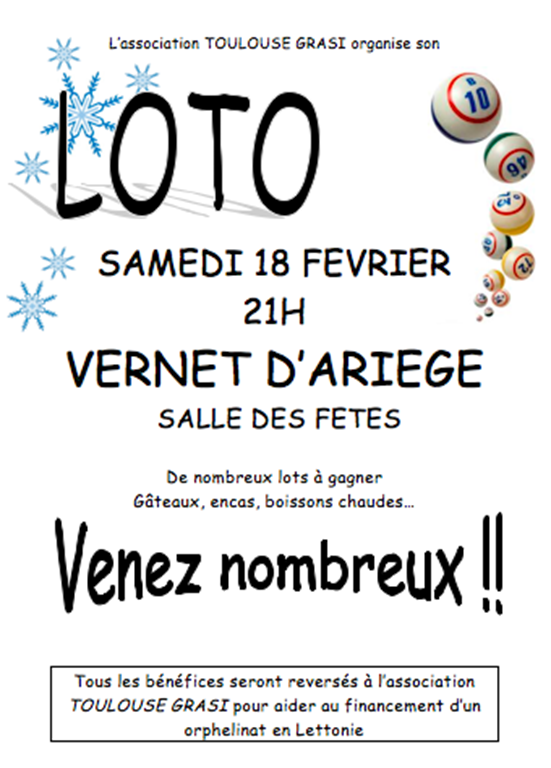 Loto février ariège 