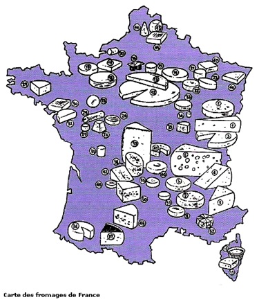 fromages de france